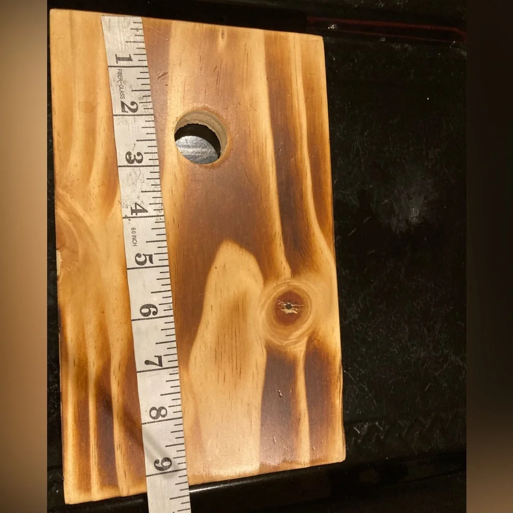 Wood for Rustic Toilet Paper Holder